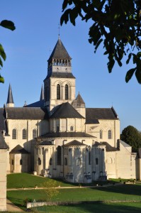 Une vue de l'Abbaye de Fontenay